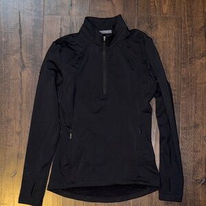 Baleaf Black Quarter-Zip Top